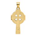 thumbnail image 3 of 14K Yellow Gold Charm Pendant Themed Textured 45.82 mm 20.61, 3 of 4