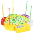 thumbnail image 2 of Juego de Pesca 24 Peces 5 Bastones Mini Juego de Pesca Giratorio Juguete para Regalo con Música para Niños Pequeños Fiesta Familiar Interactiva, 2 of 8
