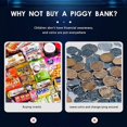 thumbnail image 3 of Cartoon Automatic Coin Counting Piggy Bank Robot for Kids Interactive Money Box (USD Version), 3 of 5