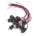 thumbnail image 1 of Dash Board Indicator, High Brightness 10Pcs 12V LED Diode Light Easy Installation Wide Application  for Ship Red,Blue,White,Yellow, 1 of 7
