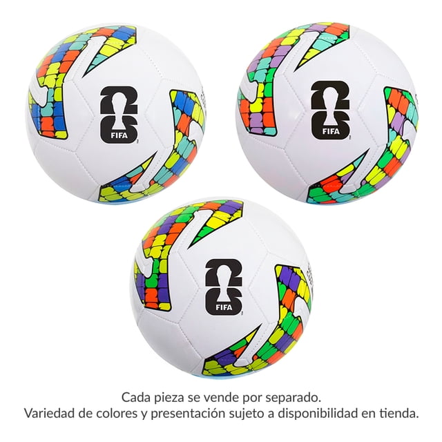 Balón de Futbol No.5 Fifa World Cup Colors Varios modelos 1 pieza