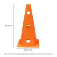 thumbnail image 5 of 5 Pcs Football Sign Bucket Cone Soccer Training Marker Obstacle Cones Football Training Maker Bucket, 5 of 18
