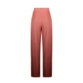 thumbnail image 4 of fatyb Women's Casual Pants Drawstring Wide Leg Pants Womens Elastic High Waist Lounge Pants with Pockets, 4 of 5