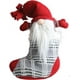 Northlight 10 "Gris et Rouge Tristan Gnome dans la Figure de Table de Noël – image 3 sur 4
