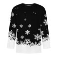 thumbnail image 4 of Camisas de Manga Larga para Hombres Imprimir Casual Cuello Redondo Blusa de Manga Corta, Camisas de Lino para Hombres, 4 of 5