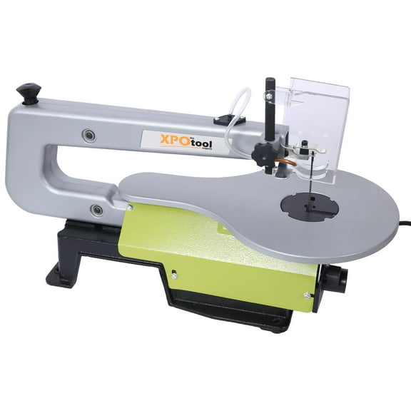 【LuckyNote】16-Inch Variable Speed Scroll Saw With Extra-Large Adjustable Tilting Table – Ideal For Woodworking Projects And Precision Cuts