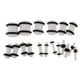 thumbnail image 3 of de estiramiento de calibre de oído de 36 piezas, conos acrílicos + tapones Zulema  Ear Gauges Stretching Kit, 3 of 8
