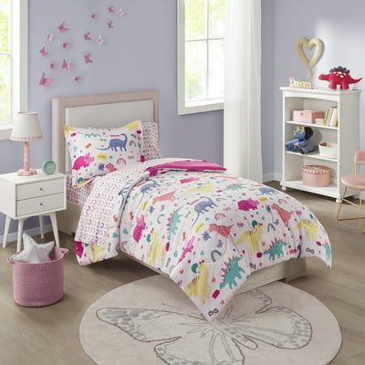 Pink dinosaur cheap bedding