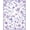 Lavender, Pattern 4, variant on Flatwoven High Traffic Area Rug, Elegant Grape Cluster Vine With Curvilinear Flourishes, Non Slip, Stain Resistant, Washable Area Rugs for Living Room, Bedroom(Purple, 2X3)