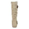 thumbnail image 3 of Journee Womens Jester-01 Wide Calf Hidden Wedge Riding Boots, 3 of 9