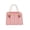 Pink-C, variant on Flower Girl Basket for Wedding, Baby Breath Artificial Flower Girl Baskets Rustic Small Rattan Baskets with Satin Bow Ribbon & Lace Decor for Spring Home Decoration Baby Shower Picnic Garden Party