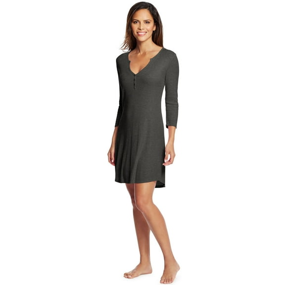 Maidenform Women Henley 3/4 Sleeve nightgowns
