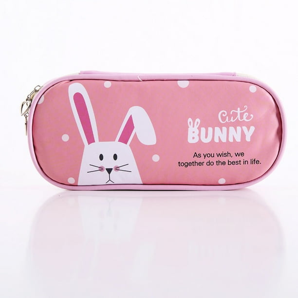 Cartoon Large Pencil Pouch Multifunctional Stationery Bag Storage Bag