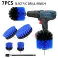 thumbnail image 1 of 7PCS Drill Brushes Attachment Kit  Drill Brush Attachment  Cleaning Kit  For Cleaning Drill Wire Brush Wire Brush Drill Bit Drill Brush Attachment Kit(Blue), 1 of 8