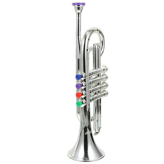 Kids Toy Trumpet Simulation Trumpet Toy Musical Instrument Toy for Toddler
