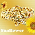 thumbnail image 3 of Lionheart glory Dog Collar with Flower Sunflower Print Dog Collar for Female or Male Dogs Soft Durable Adjustable Collar Flower Spring Collar Dog Bow Puppy Gift, 3 of 5