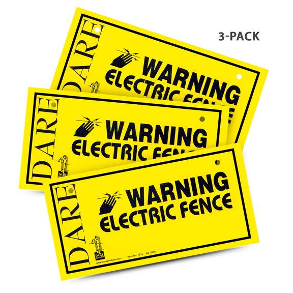 WARNING SIGN (Pack of 1)