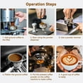 thumbnail image 2 of Cafetera de acero inoxidable 304 JM accesorio universal de 51mm 1 unidad, 2 of 5