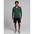thumbnail image 4 of Real Essentials 3 Pack: Men's Dry-Fit Active Quarter Zip Long Sleeve Athletic Performance Pullover (Available In Big & Tall), 4 of 7