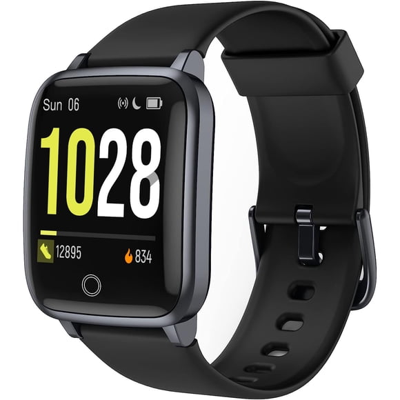 Reloj Rastreador de Actividad LIVIKEY con Monitor de Ritmo Cardíaco IP68