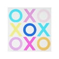 thumbnail image 2 of American Art Decor Acrylic Tic Tac Toe Board Game Set X's & O's - Coffee Table Decor - Multicolor, 10" x 10", 2 of 6