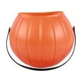 thumbnail image 4 of Halloween Pumpkin Bucket Funny Tricky Children's Portable Candy Pumpkin Bucket Gift Bucket 1Piece Halloween Props Pumpkin Bucket Size S/M/L Orange, 4 of 13
