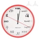 thumbnail image 2 of Reloj de pared de estilo matemático innovador reloj de cuarzo colgante para sala de estar y dormitorio regalo de decoración ANGGREK Otros, 2 of 8
