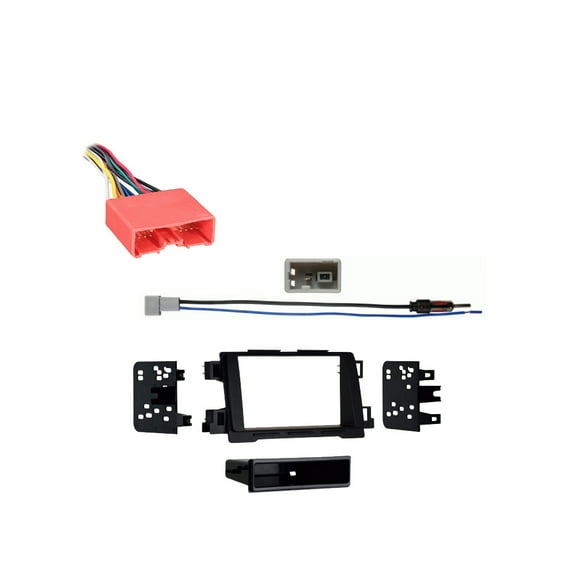 Mazda Mazda6 14-15 Single DIN Aftermarket Stereo Harness Radio Install Dash Kit