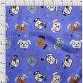 thumbnail image 4 of oneOone Polyester Spandex Medium Purple Fabric Kawai Craft Projects Decor Fabric Printed By The Yard 56 Inch Wide-7A, 4 of 5