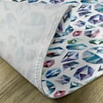 thumbnail image 5 of Ambesonne Watercolor Place Mats Set of 4, Diamond Gems Bridal, Standard Size, Multicolor, 5 of 6