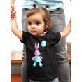 thumbnail image 2 of Bunny With Balloon T-Shirt Infant -Image by Shutterstock,  12 Months, 2 of 4