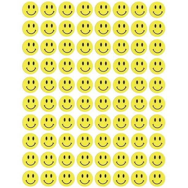 school smart emojihappy face sticker set 50 sheets 1780 stickers