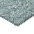 thumbnail image 4 of Addison Rugs Chantille Indoor/Outdoor Transitional Floral Teal Washable Rectangle Rug, 3' x 5', 4 of 6