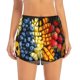 thumbnail image 2 of Balery Halloween Fruit Platter Pantalones cortos deportivos para mujer con forro y dos bolsillos, elásticos, para entrenamiento, gimnasio, yoga-X-Large, 2 of 7