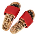 thumbnail image 4 of Zapatillas de acupresión, masajeador de pies, alivio del estrés, relajación, reflexología, color rojo, 37-38, 4 of 14