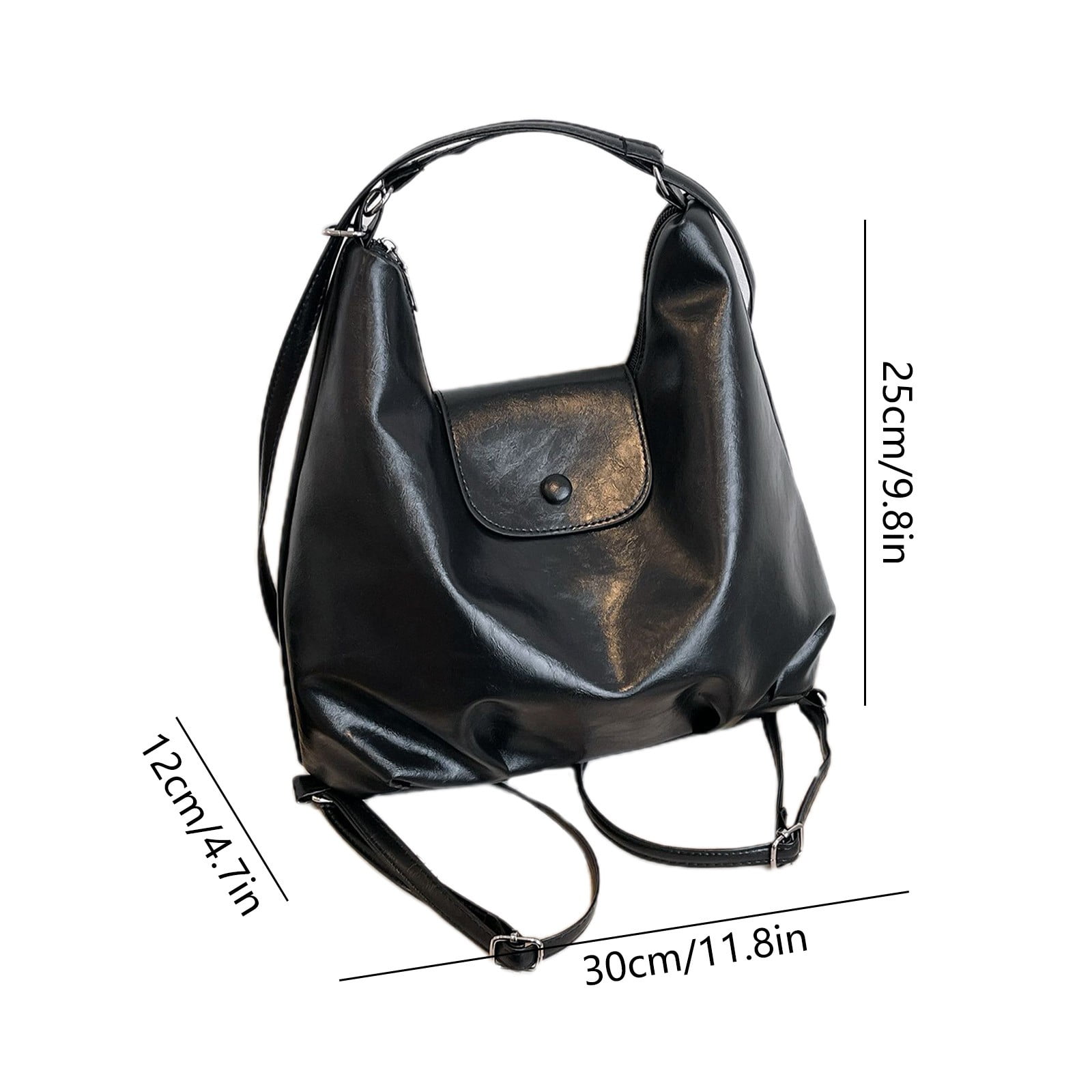 Women\'s 3-Way Convertible Vegan Leather Backpack Purse Convertible Vegan Leather Backpack Purse 3 in 1 Women main image 2