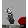 thumbnail image 2 of Wallhogs Motorcycle VIII Cutout Wall Decal, 2 of 2