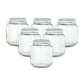 thumbnail image 3 of 64oz Wide Mouth Jars With Solid 110mm Metal Lids (Pack of 6), 3 of 7
