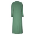 thumbnail image 5 of IROINNID Maxi Dress for Women Strapless V-Neck Shift Dress Winter V-Neck Long Sleeve Button Long Dress ,Green, 5 of 6