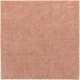 thumbnail image 1 of Unique Loom Davos Shag Soft & Cozy Area Rug 10' x 10' Square Dusty Rose, 1 of 2