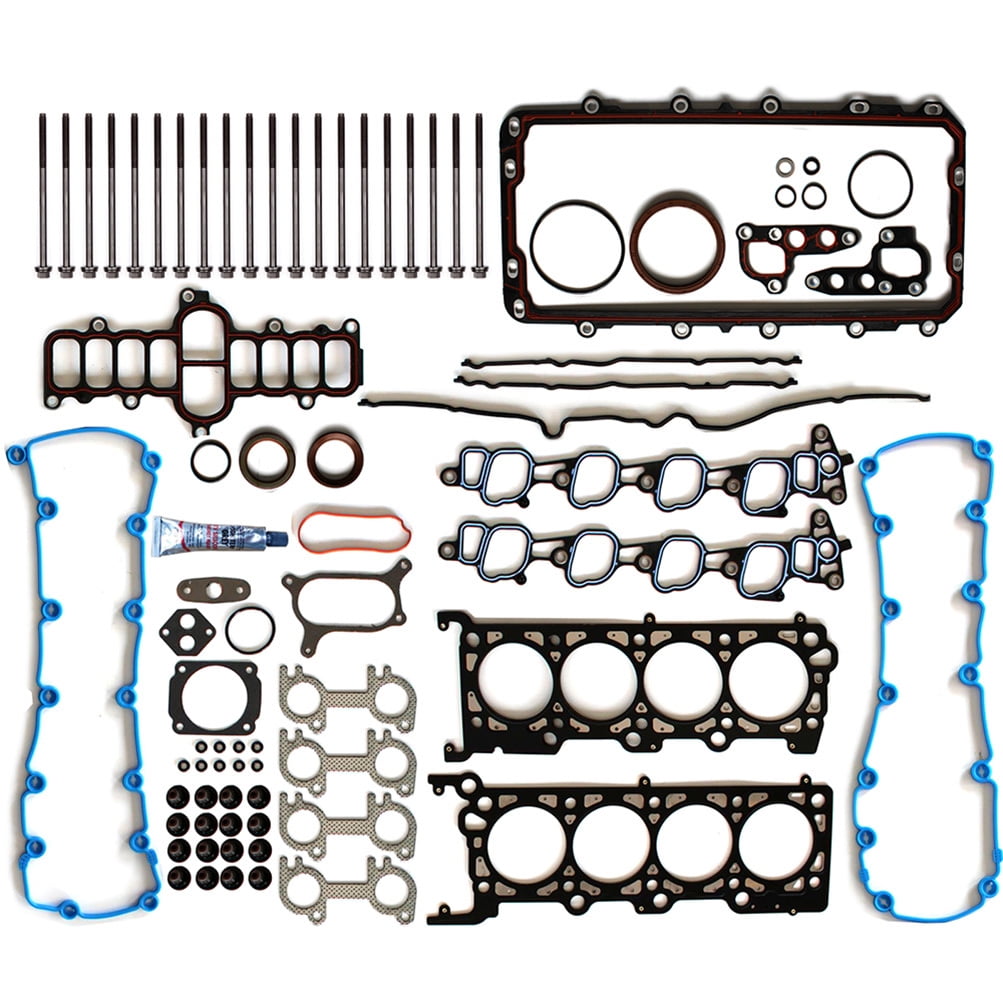 SCITOO Cylinder Head Lower Gasket Kit with Bolts Replacement for 2002-2003 for Ford for F-150 4.6L Engine Gasket Kit
