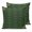 Dark Green Gold Floral, variant on 20x20 Pillow Covers Set of 2, Dark Green Gold Floral Throw Pillow Covers Decorative Couch Cushion Case, Modern Abstract Art Spring Flowers Microfiber Square Pillowcases for Bedroom Car Living Room
