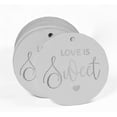 thumbnail image 2 of Inkdotpot Étiquettes de Mariage en Feuille d'Argent Véritable, 50 Pcs, 2 of 6