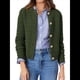 thumbnail image 1 of Cárdigan de Punto para Mujer, Informal, de Larga, con Botones, Abierto, Moderno, para Exteriores Verde L, 1 of 10