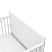 Graco Hadley 5-in-1 Convertible Baby Crib with Drawer, White