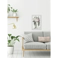 thumbnail image 6 of Marmont Hill Smokey Flower Crown Framed Wall Art, 8.00" x 1.50", 6 of 6