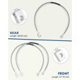thumbnail image 4 of Kit de mangueras de línea de freno de acero inoxidable ANODZU para Jeep, 4 of 6