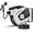 Gray, variant on Dkenicor 5/16 35FT Retractable Wall Mount Garden Hose Reel,10 Pattern Nozzle,Automatic Self Retract&Any Length Lock,for Garden,Patio,Yard Use,Gray