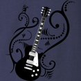 thumbnail image 3 of CafePress - Retro Guitar Waves Long Sleeve T Shirt - Long Sleeve Dark T-Shirt, 3 of 4