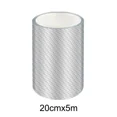 thumbnail image 3 of Moldura de fibra de carbono transparente para umbral de coche, tira de parachoques, película para umbral de puerta, protectores antiarañazos, pegatina para coche, 3 of 5